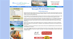 Desktop Screenshot of houstoncruises.com